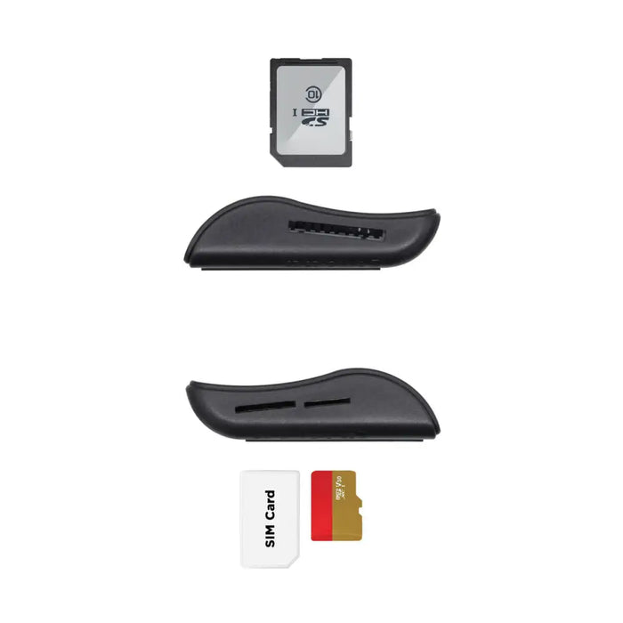 Четец за карти Aisens ASCR-SN02SD-BK Черен