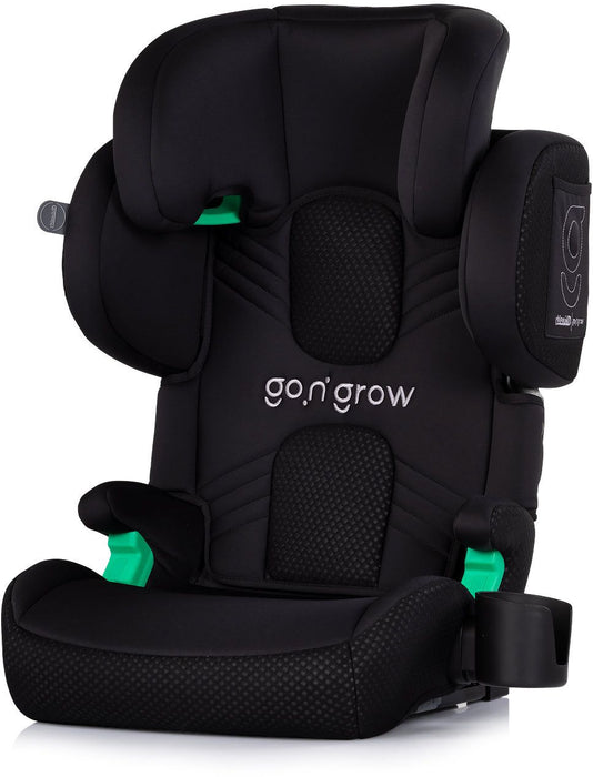 Стол за кола Chipolino - Go'n'Grow, i-Size, с IsoFix, 100-150 cm, черен