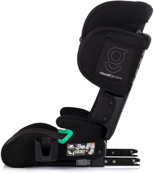 Стол за кола Chipolino - Go'n'Grow, i-Size, с IsoFix, 100-150 cm, черен