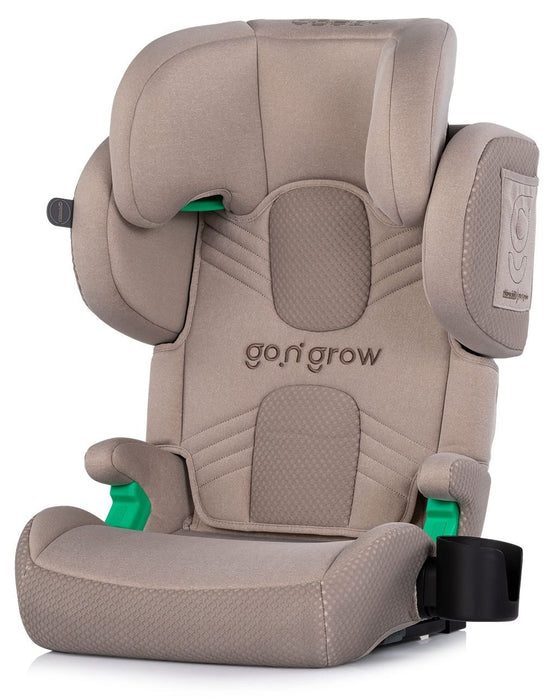 Стол за кола Chipolino - Go'n'Grow, i-Size, с IsoFix, 100-150 cm, лате