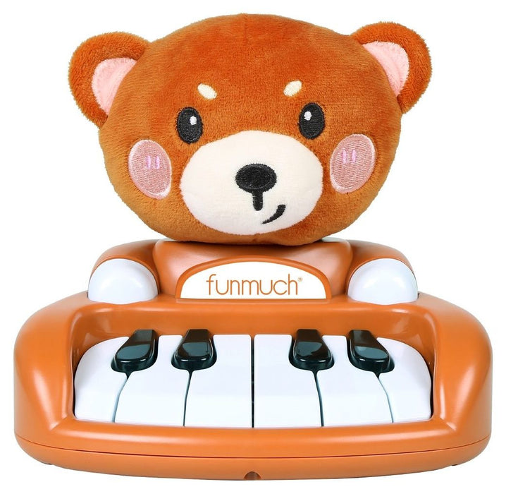 Бебешка музикална играчка Chipolino - Пиано мече