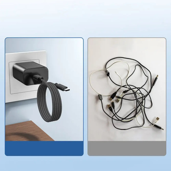 Choetech XCC-1052 100W USB-C магнитен кабел 1,2 м - черен