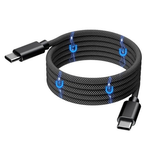 Choetech XCC-1052 100W USB-C магнитен кабел 1,2 м - черен