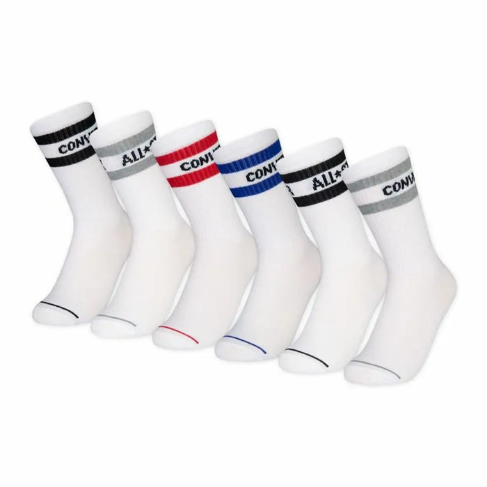 Чорапи Converse Wordmark Crew Бял (5-7 години)