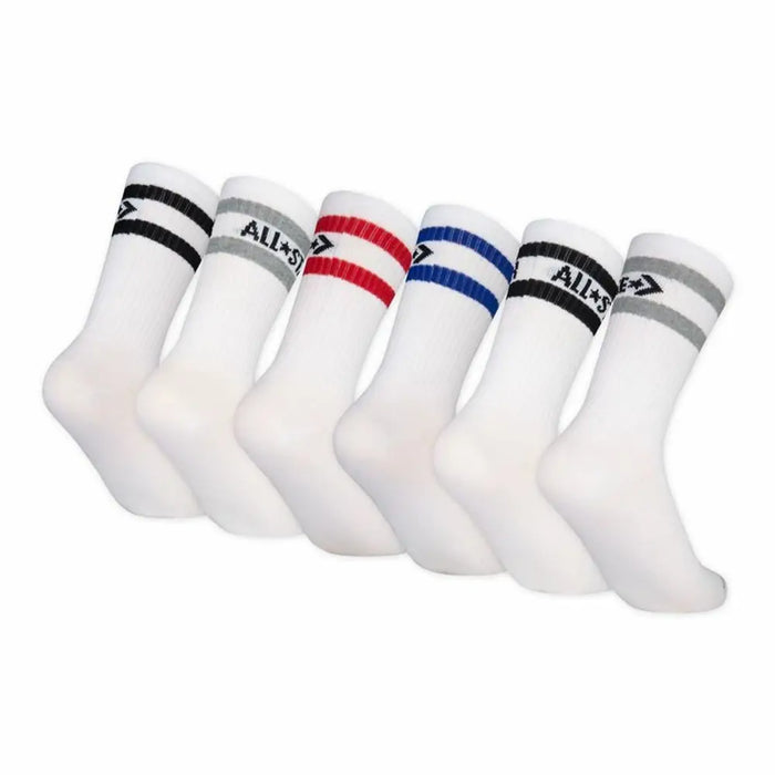 Чорапи Converse Wordmark Crew Бял (5-7 години)