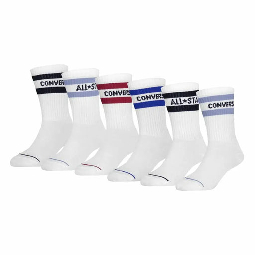 Чорапи Converse Wordmark Crew Бял (5-7 години)