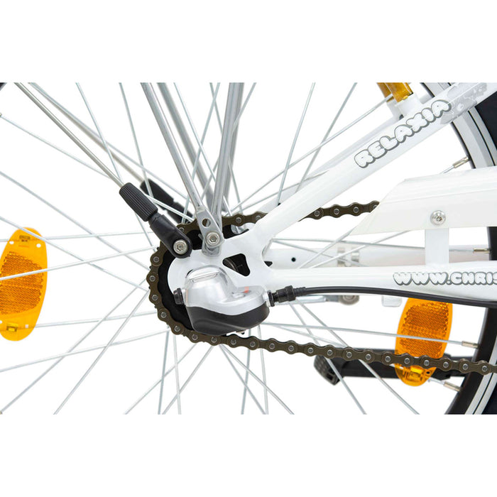 ВЕЛОСИПЕД CHRISSON RELAXA 3.0 WHITE 20"102017 СКОРОСТИ 3, SHIMANO NEXUS, РАМКА АЛУМИНИЕВА