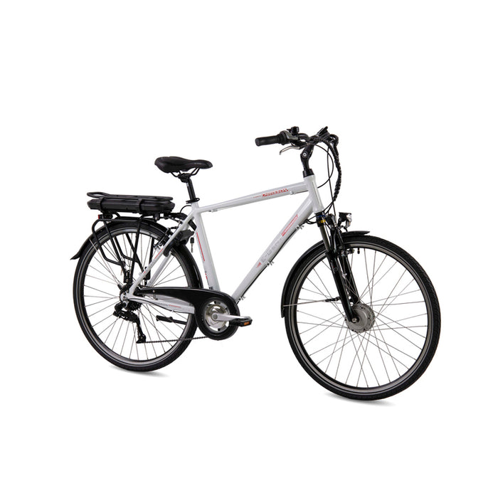 Електрически велосипед CHRISSON E-GENT 28" 102554 WHITE 250 W, ДО 25 КМ/Ч, ПРОБЕГ ДО 90 КМ, 28.00 "