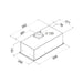 Ciarko SL-BOX Glass 350 m3/h Вграден Черен