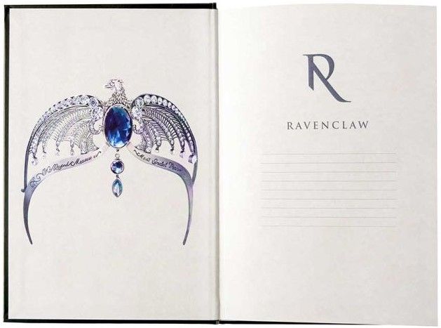 Тефтер с книгоразделител CineReplicas Movies: Harry Potter - Ravenclaw, формат А5