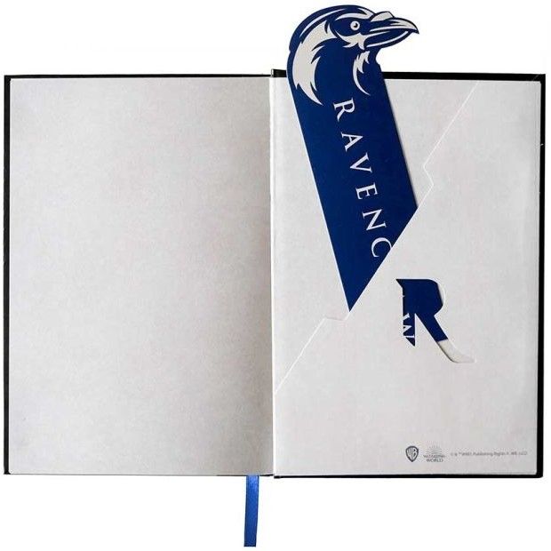 Тефтер с книгоразделител CineReplicas Movies: Harry Potter - Ravenclaw, формат А5