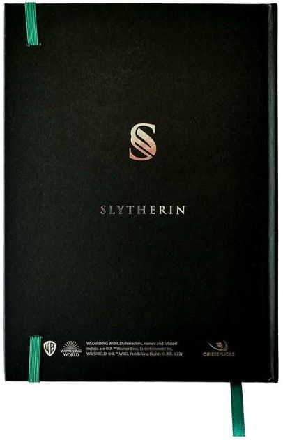 Тефтер с книгоразделител CineReplicas Movies: Harry Potter - Slytherin, формат А5