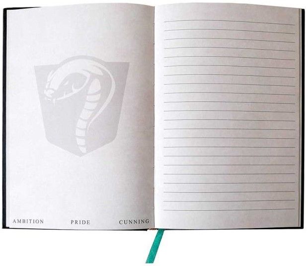Тефтер с книгоразделител CineReplicas Movies: Harry Potter - Slytherin, формат А5