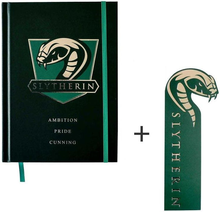 Тефтер с книгоразделител CineReplicas Movies: Harry Potter - Slytherin, формат А5