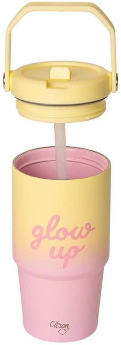 Термочаша Citron Glow Up - Pink And Yellow, 600 ml