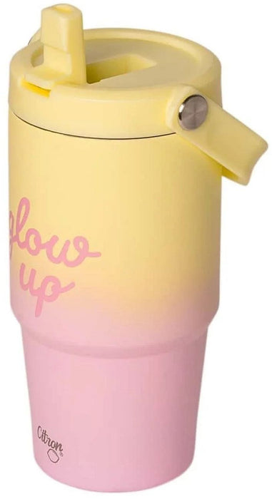Термочаша Citron Glow Up - Pink And Yellow, 600 ml