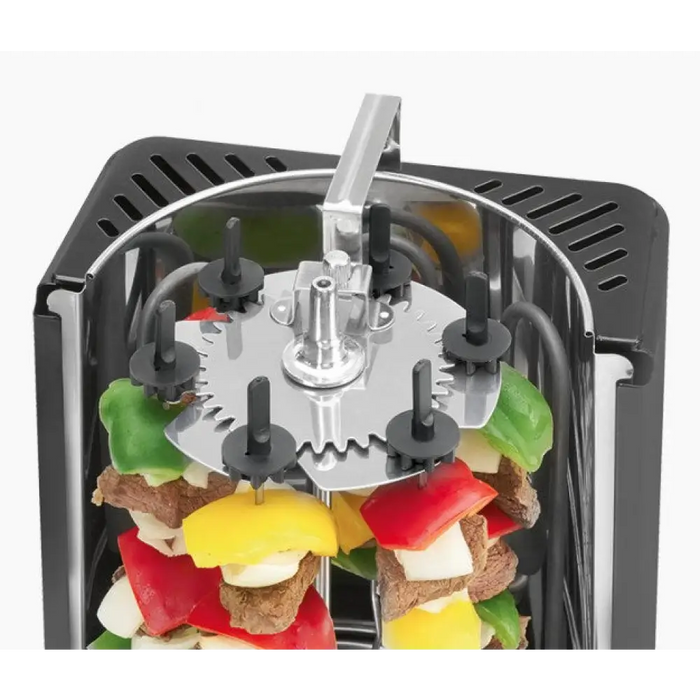 Clatronic DVG 3686 Grill Electric Black 1400 W