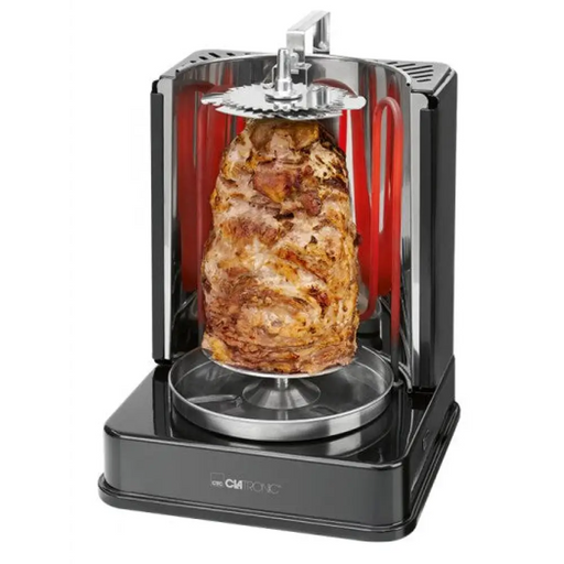 Clatronic DVG 3686 Grill Electric Black 1400 W