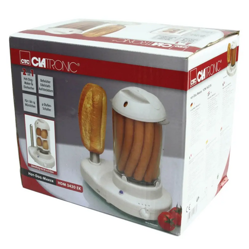 Clatronic HDM 3420 EK Уред за готвене на пара 350 W Бял