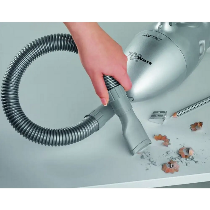Clatronic HS 2631 ръчна прахосмукачка Сива торба за прах