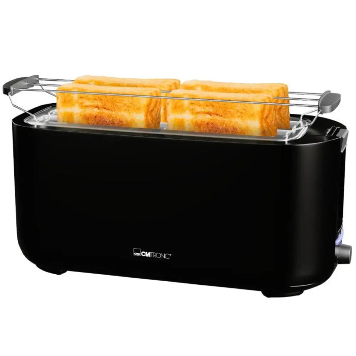 Clatronic TA 3802 4 филийка(и) 1400 W Черен