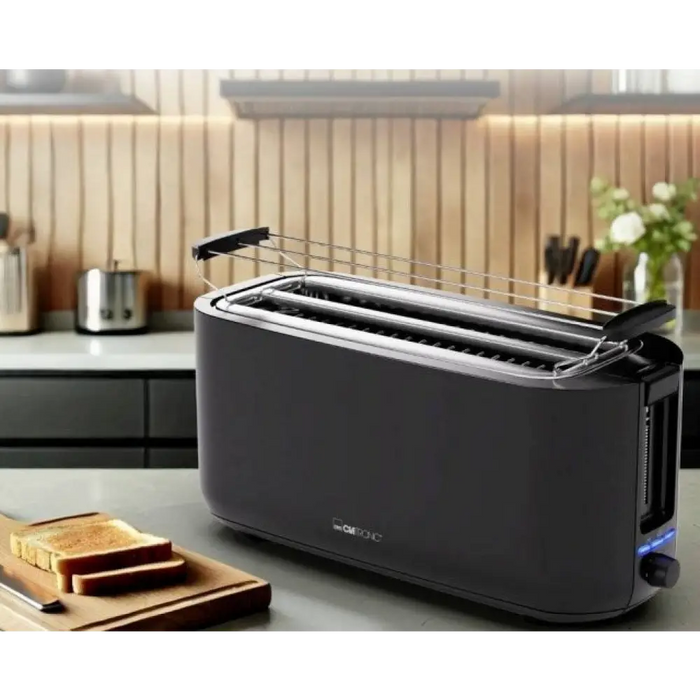 Clatronic TA 3802 4 филийка(и) 1400 W Черен