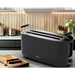 Clatronic TA 3802 4 филийка(и) 1400 W Черен