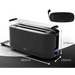 Clatronic TA 3802 4 филийка(и) 1400 W Черен