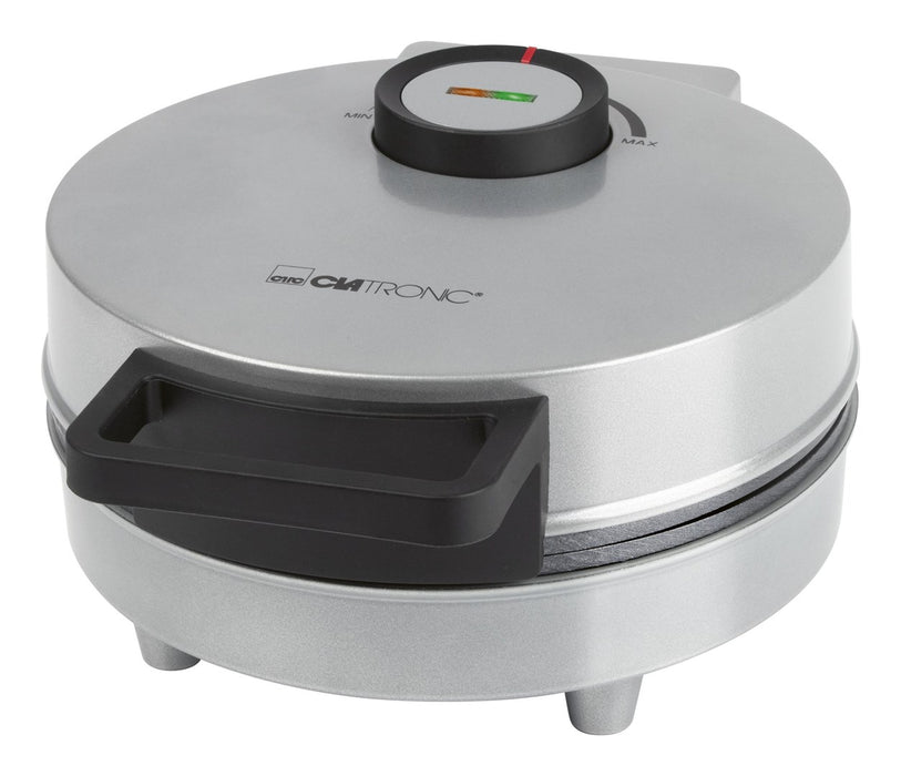 Clatronic HA 3833 1 вафла(и) 1200 W Черен, Сребърен