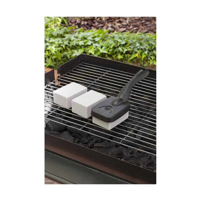 Четка за Почистване на Барбекю Cleaning Block Сив 27 cm