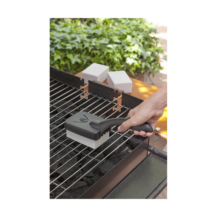 Четка за Почистване на Барбекю Cleaning Block Сив 27 cm