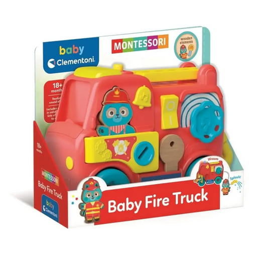 Clementoni EDU Пожарникарско превозно средство Монтесори