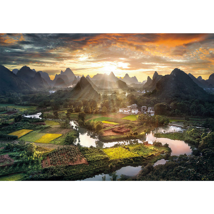 CLEMENTONI 2000ч. Пъзел High Quality Collection View of China