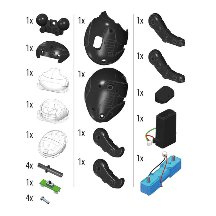 CLEMENTONI Робот ROLLING BOT