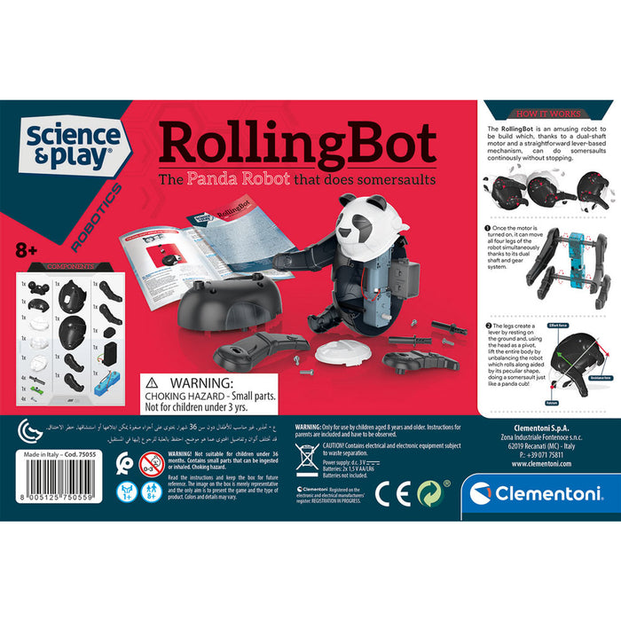 CLEMENTONI Робот ROLLING BOT