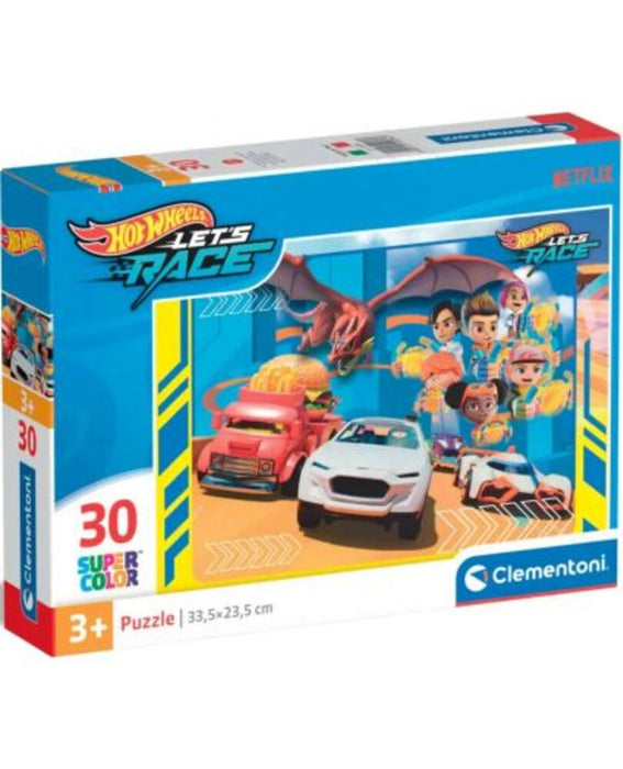 CLEMENTONI 30ч.Пъзел Hot Wheels
