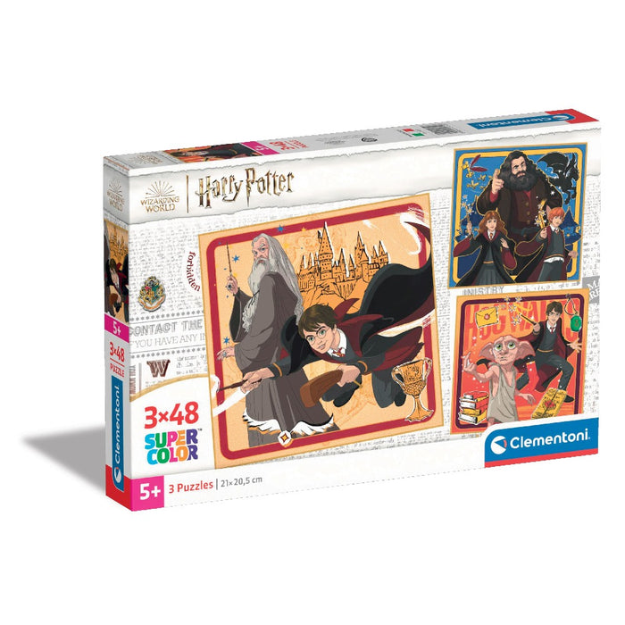 CLEMENTONI 3x48ч. Пъзел Harry Potter