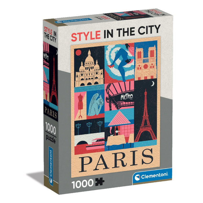 CLEMENTONI 1000ч. Пъзел STYLE IN THE CITY PARIS