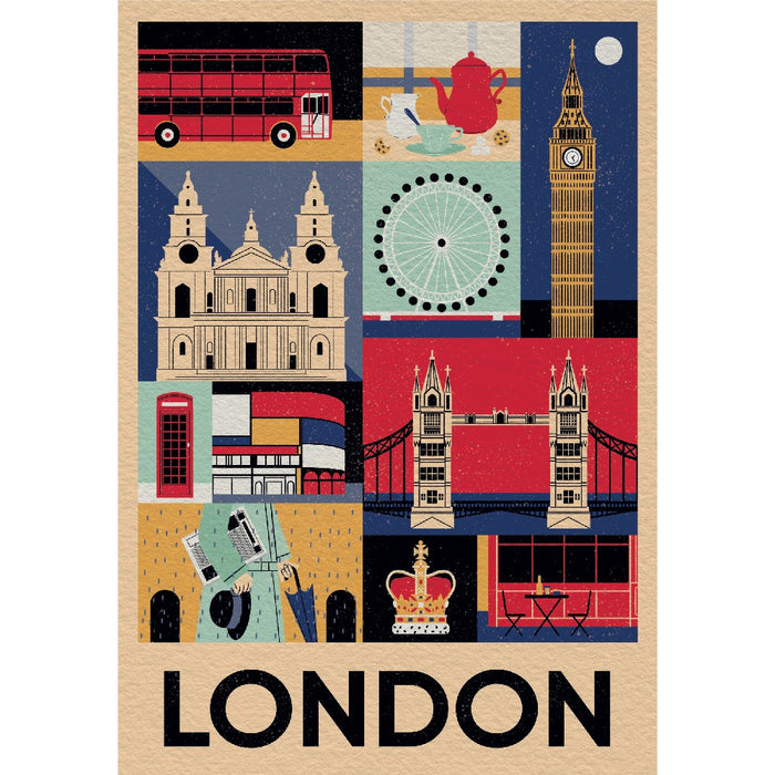 CLEMENTONI 1000ч. Пъзел STYLE IN THE CITY LONDON