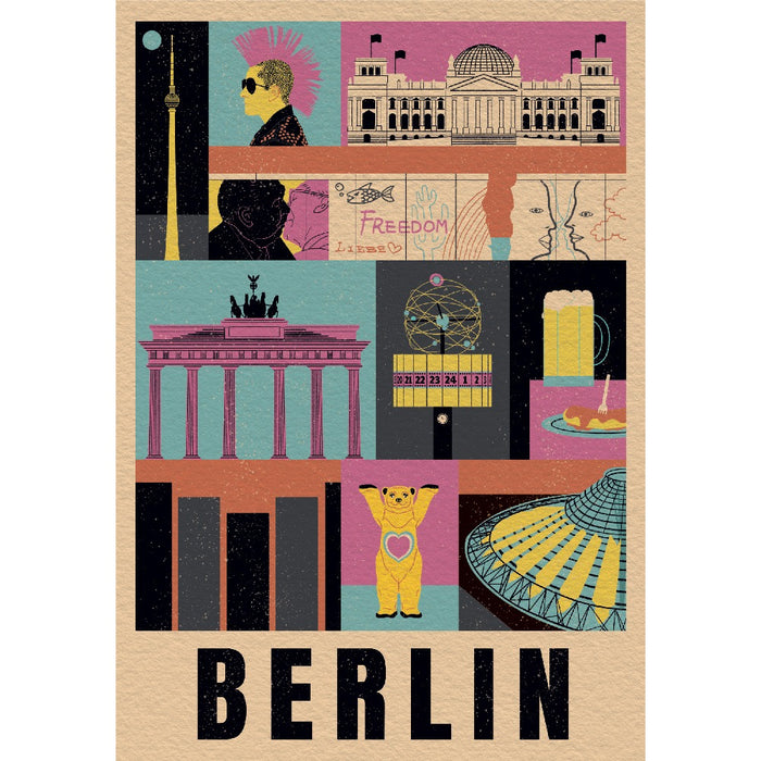CLEMENTONI 1000ч. Пъзел STYLE IN THE CITY BERLIN