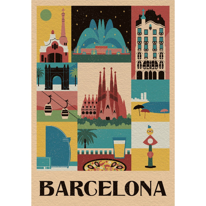 CLEMENTONI 1000ч. Пъзел STYLE IN THE CITY BARCELONA