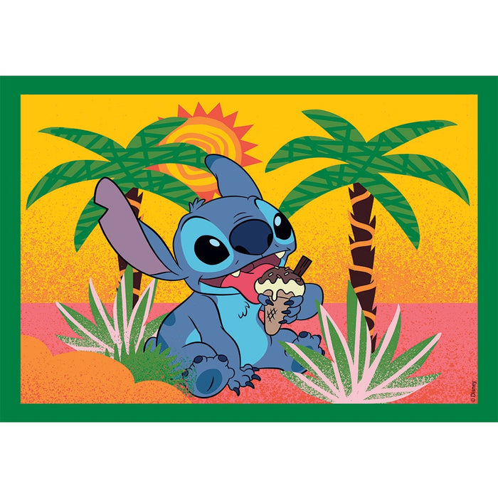CLEMENTONI 4 в 1 Пъзел Disney Stitch