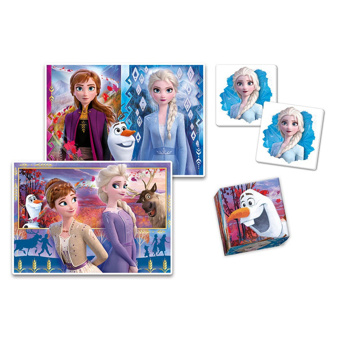 CLEMENTONI EDUKIT 4 в 1 Пъзел + Игри Frozen