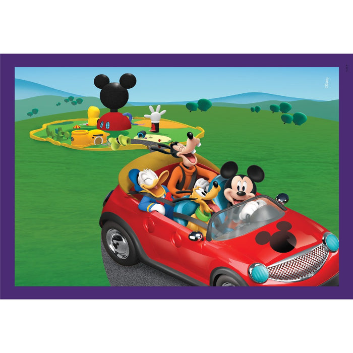 CLEMENTONI 4 В 1 Пъзел Mickey Mouse Club House