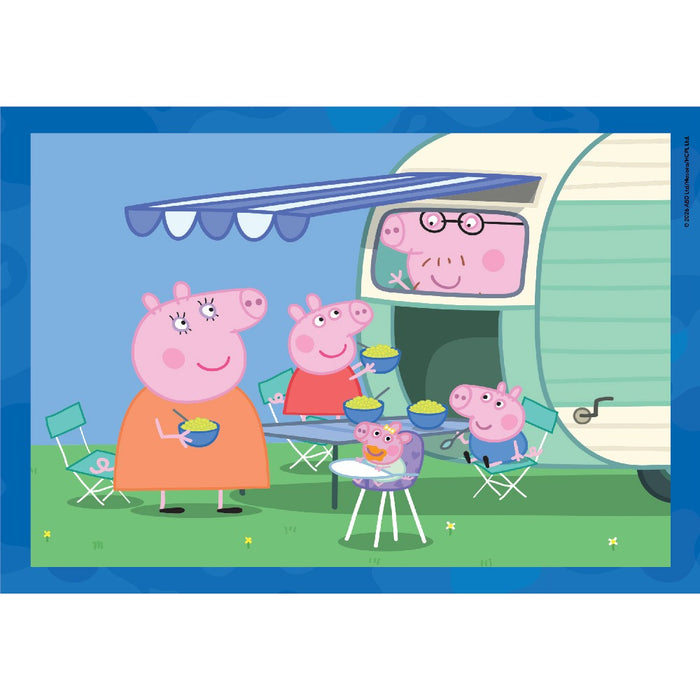 CLEMENTONI 4 в 1 Пъзел Peppa Pig Прасенцето Пепа