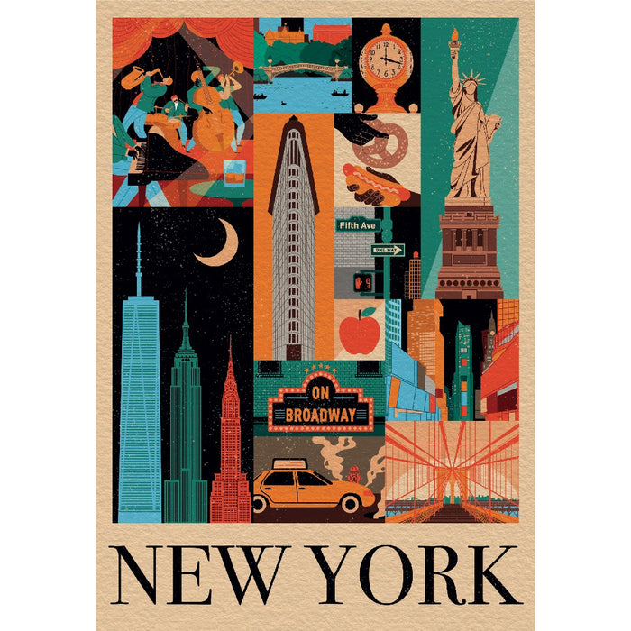 CLEMENTONI 1000ч. Пъзел STYLE IN THE CITY NEW YORK