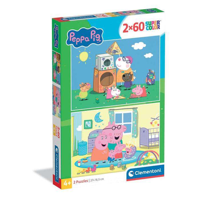 CLEMENTONI 2x60ч. Пъзел Peppa Pig 24833