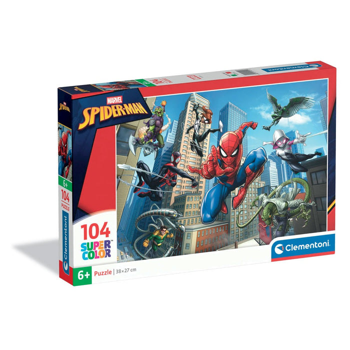 CLEMENTONI 104ч. Пъзел Spiderman