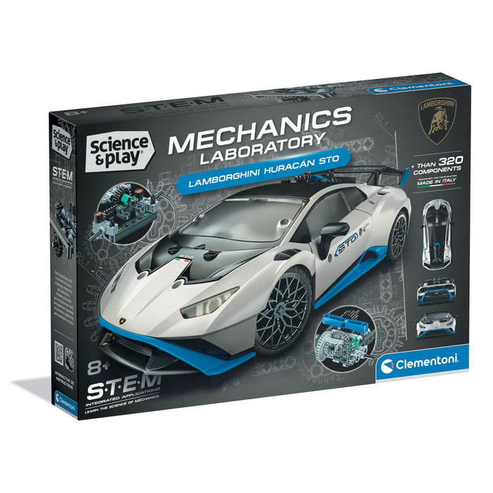 CLEMENTONI MECHANICS LABORATORY Конструктор Lamborghini Huracan 320ч.
