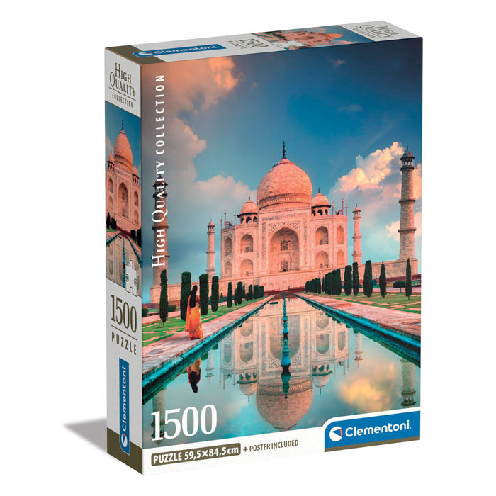CLEMENTONI 1500ч. Пъзел Taj Mahal